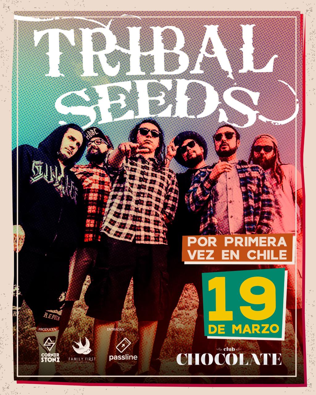 Tribal Seeds agenda su debut en Chile